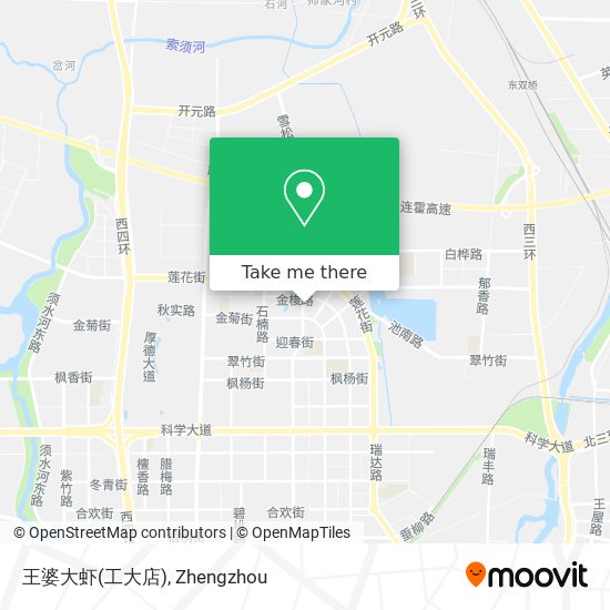 王婆大虾(工大店) map