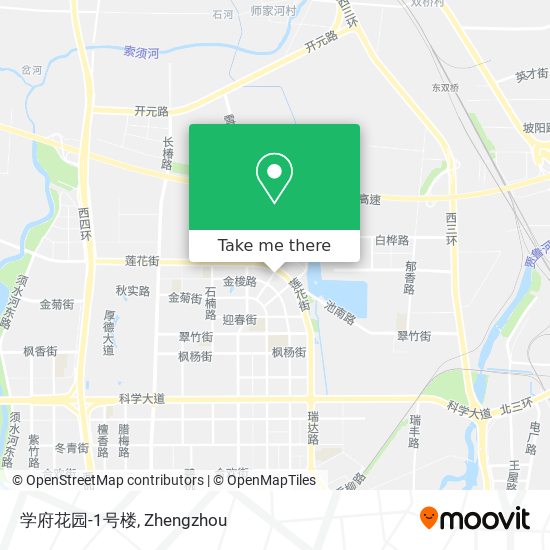 学府花园-1号楼 map