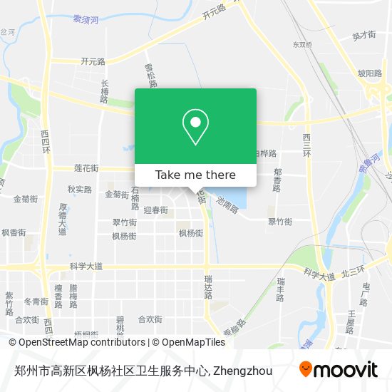 郑州市高新区枫杨社区卫生服务中心 map