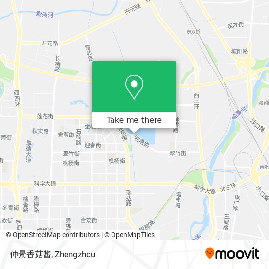 仲景香菇酱 map