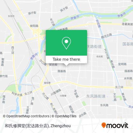 和氏修脚堂(宏达路分店) map