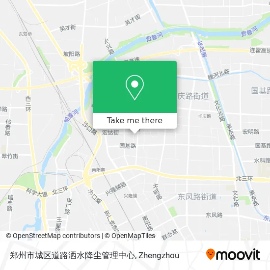 郑州市城区道路洒水降尘管理中心 map