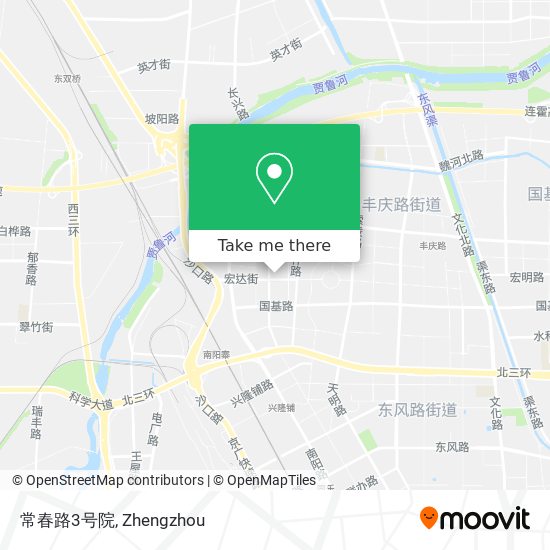 常春路3号院 map
