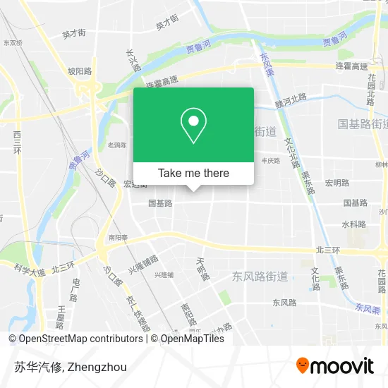 苏华汽修 map