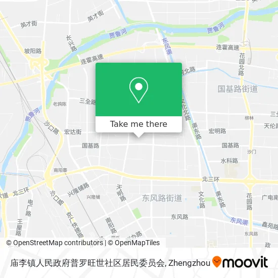庙李镇人民政府普罗旺世社区居民委员会 map