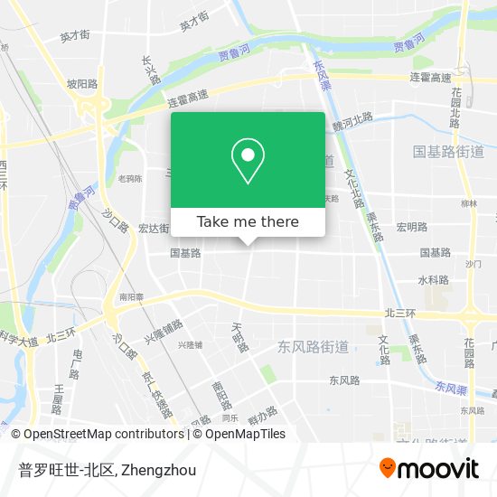 普罗旺世-北区 map