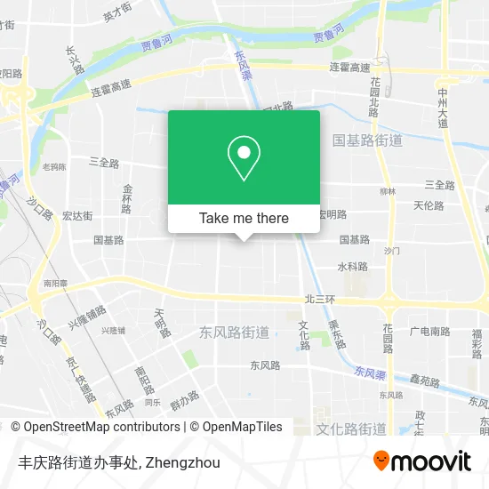 丰庆路街道办事处 map