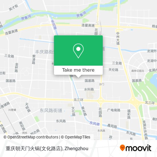 重庆朝天门火锅(文化路店) map