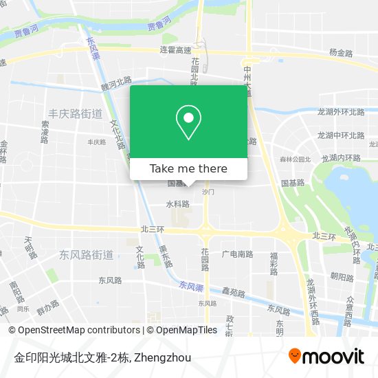 金印阳光城北文雅-2栋 map