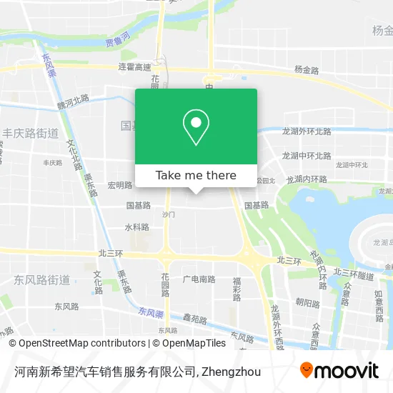 河南新希望汽车销售服务有限公司 map
