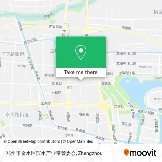 郑州市金水区滨水产业带管委会 map