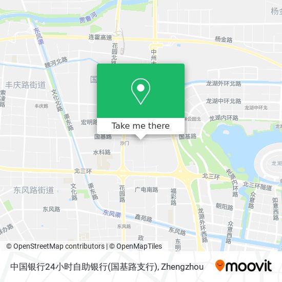 中国银行24小时自助银行(国基路支行) map
