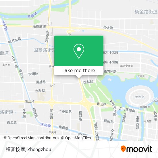 福音按摩 map