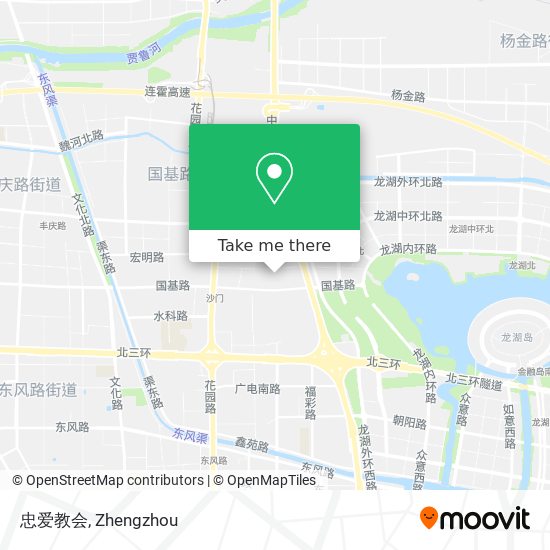 忠爱教会 map
