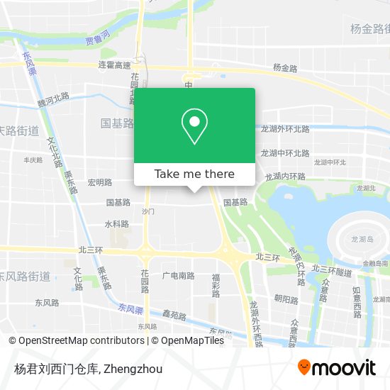 杨君刘西门仓库 map