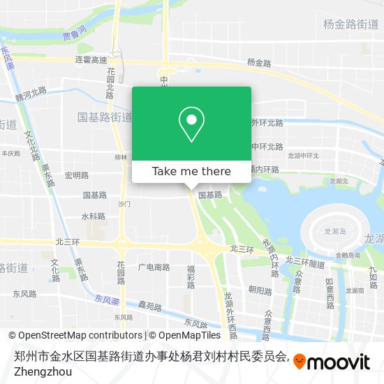 郑州市金水区国基路街道办事处杨君刘村村民委员会 map