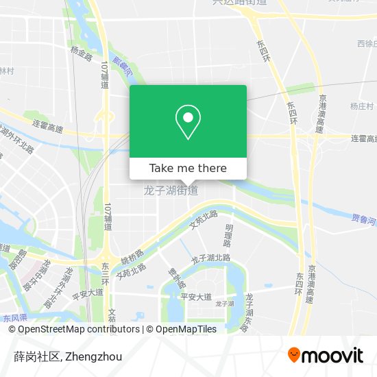 薛岗社区 map