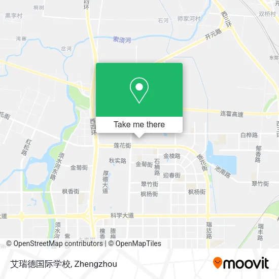 艾瑞德国际学校 map