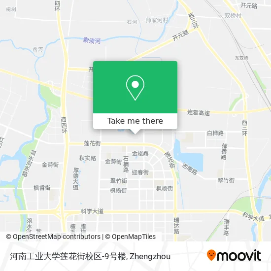 河南工业大学莲花街校区-9号楼 map