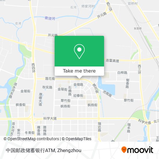 中国邮政储蓄银行ATM map