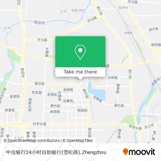 中信银行24小时自助银行(雪松路) map