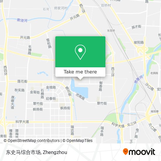 东史马综合市场 map