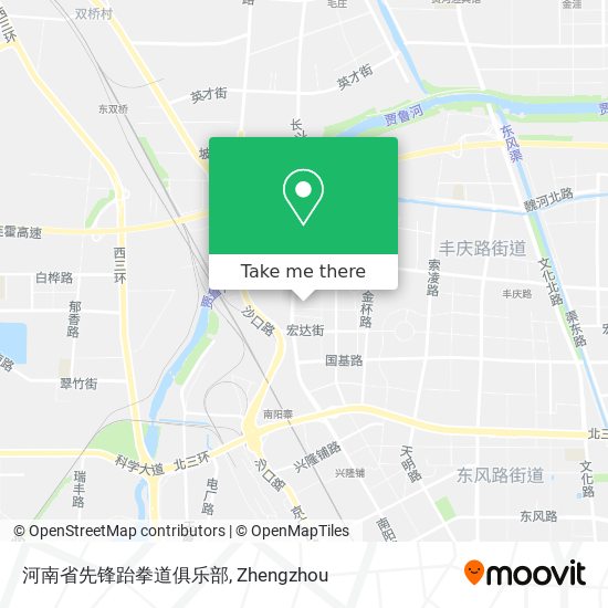 河南省先锋跆拳道俱乐部 map