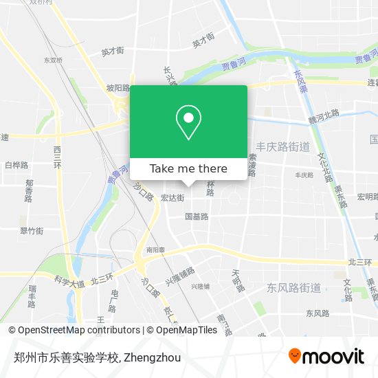 郑州市乐善实验学校 map