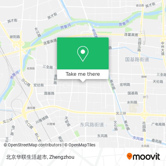 北京华联生活超市 map