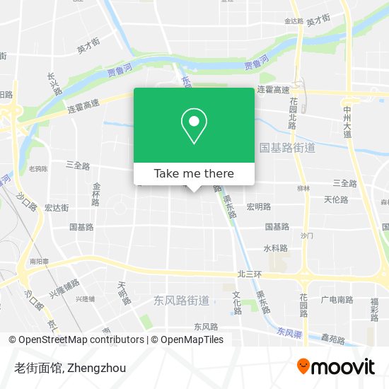 老街面馆 map