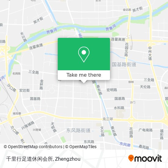 千里行足道休闲会所 map