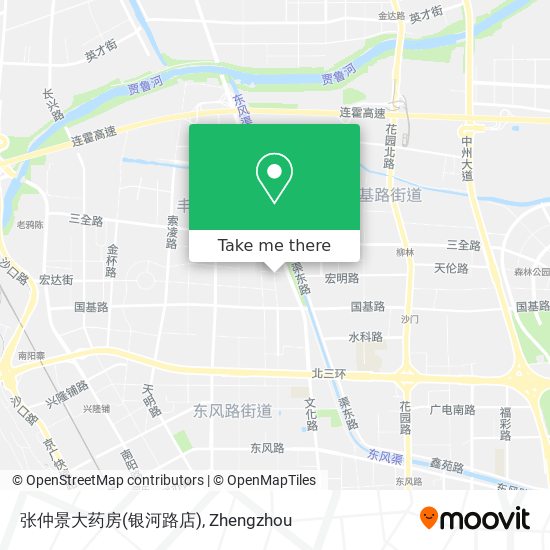 张仲景大药房(银河路店) map