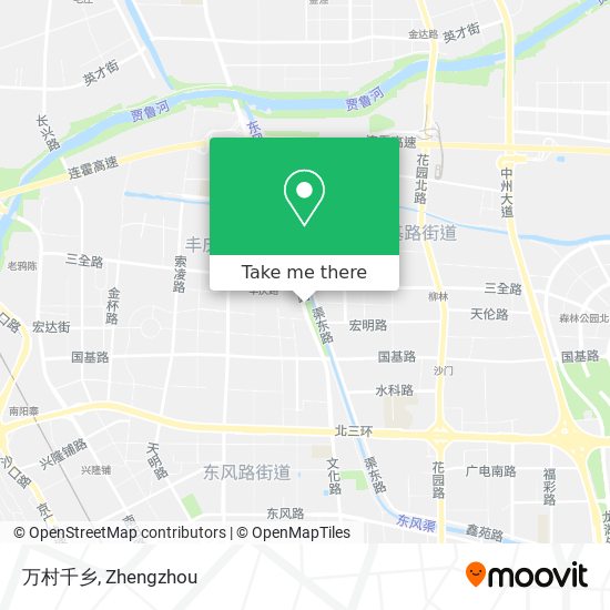 万村千乡 map