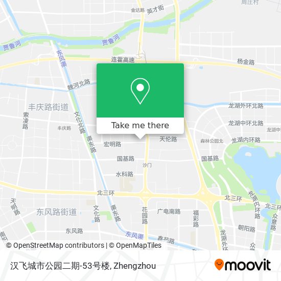 汉飞城市公园二期-53号楼 map