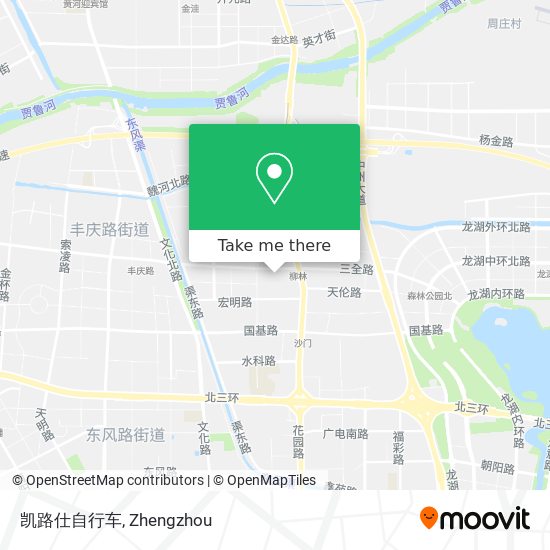 凯路仕自行车 map