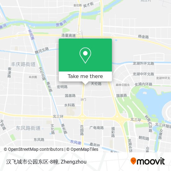汉飞城市公园东区-8幢 map
