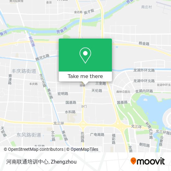 河南联通培训中心 map