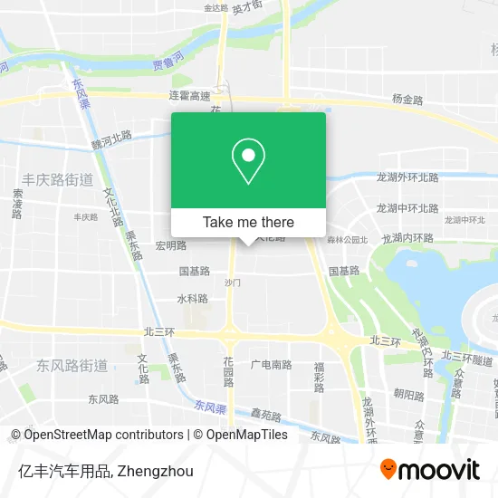 亿丰汽车用品 map