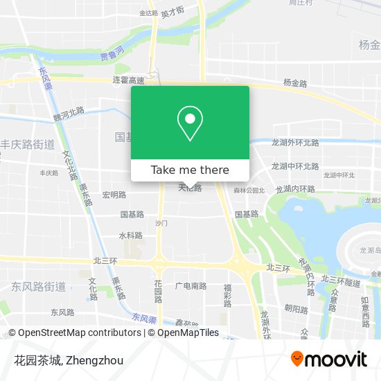 花园茶城 map