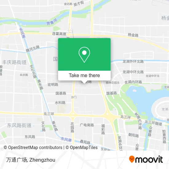 万通广场 map