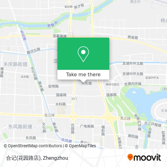 合记(花园路店) map