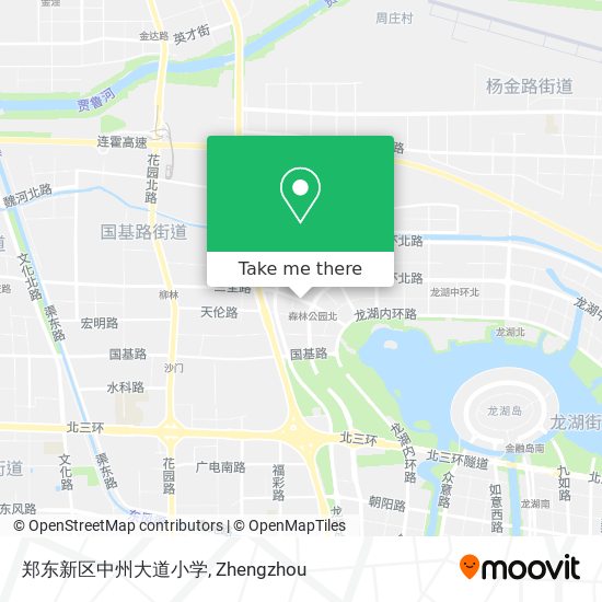 郑东新区中州大道小学 map