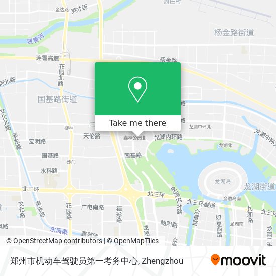 郑州市机动车驾驶员第一考务中心 map