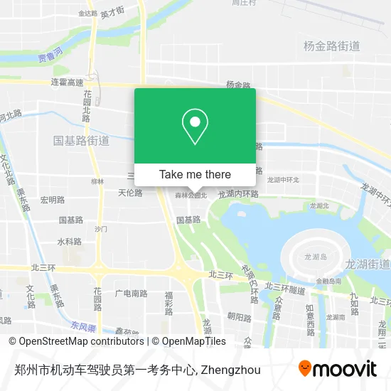 郑州市机动车驾驶员第一考务中心 map