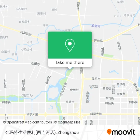 金玛特生活便利(西连河店) map