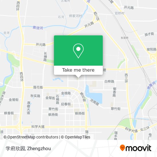 学府欣园 map