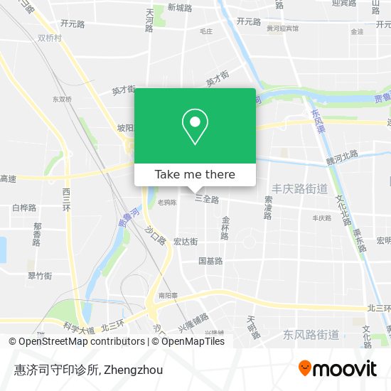 惠济司守印诊所 map