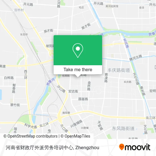 河南省财政厅外派劳务培训中心 map