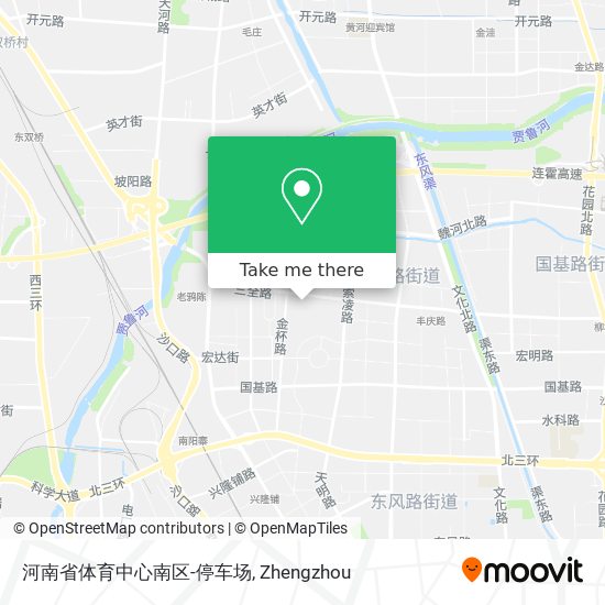 河南省体育中心南区-停车场 map