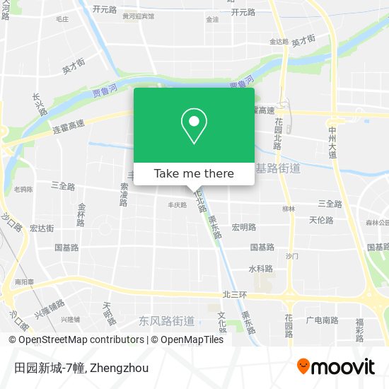田园新城-7幢 map